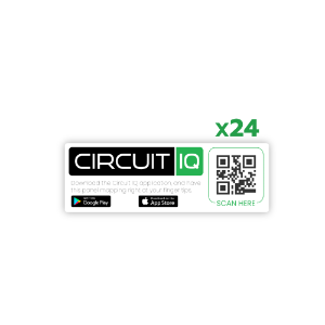 CircuitIQ QRL-1000-001 Quicklink Label 24-Pack